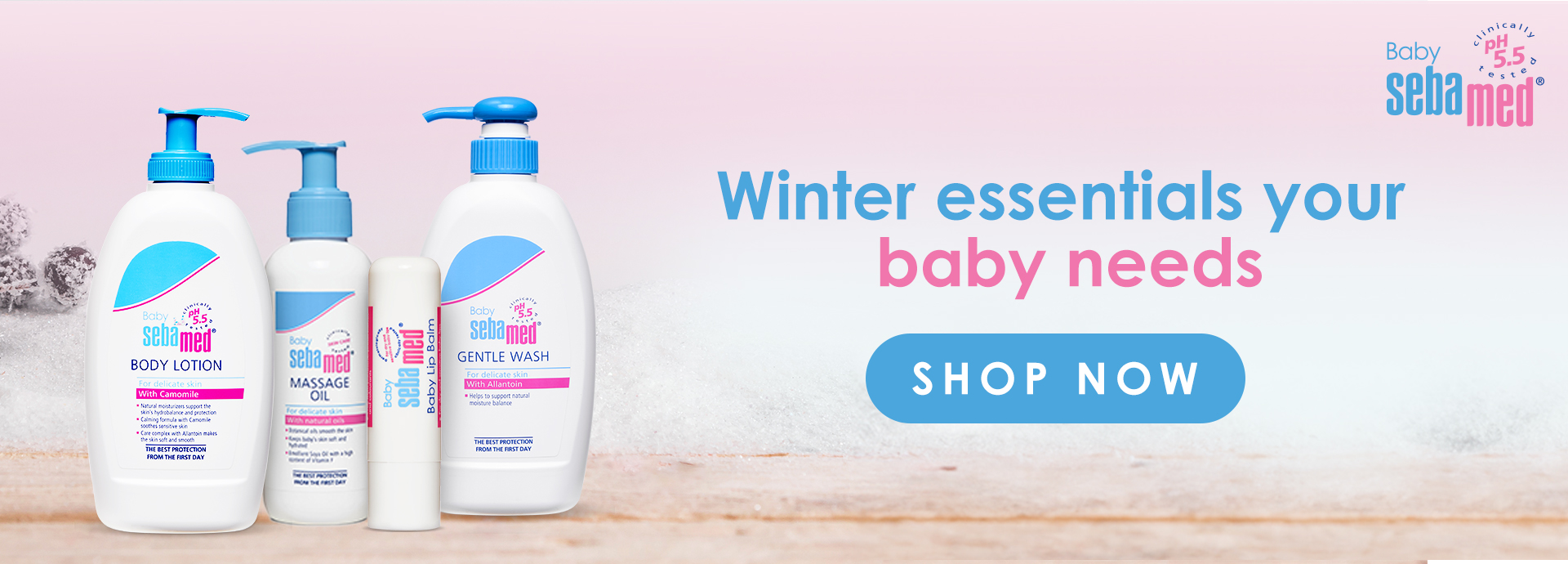 Baby Winter skin care