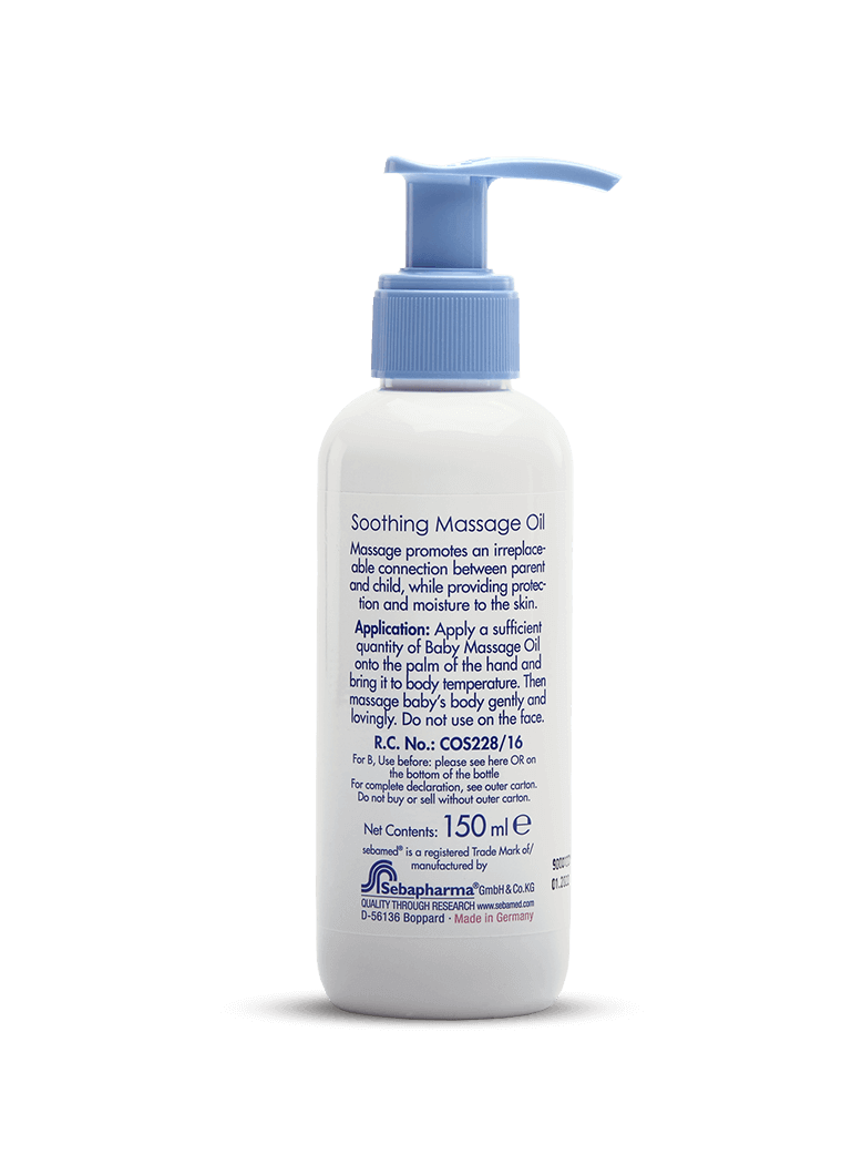 Sebamed Baby Massage Oil Soothes Your Baby's Delicate Skin