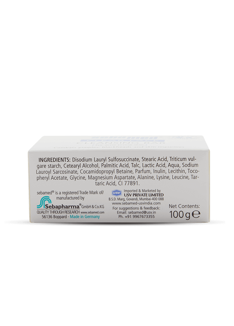 Sebamed Clear Face Cleansing Bar Sebamed India