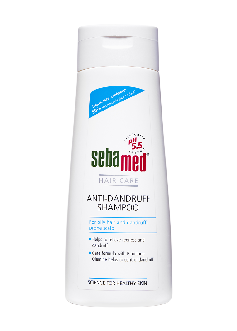 Confirmed 50% less Dandruff with Sebamed Anti-Dandruff Shampoo
