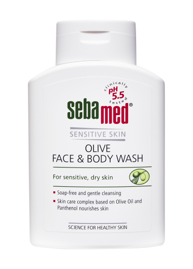 Olive Face and Body wash