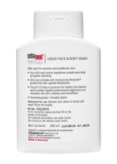 Sebamed Liquid Face and Body Wash Information and Benefits